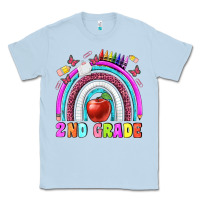 Dusty Blue 2 nd grade Classic Tee - BundleAndBundleShop