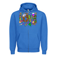 True Royal Mardi Gras love Nurse Zipper Hoodie - HowdyJamesFarm