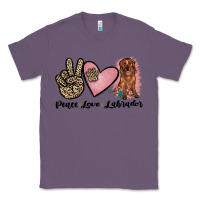 Lavender peace love labrador Classic Tee - JahusDesignShop