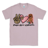 Lilac peace love labrador Classic Tee - JahusDesignShop