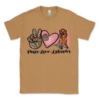 Toasted Coconut peace love labrador Classic Tee - JahusDesignShop