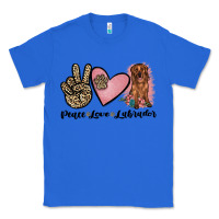 True Royal peace love labrador Classic Tee - JahusDesignShop