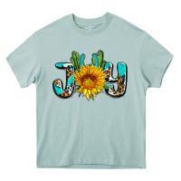 Arona joy with sunflower and cactus ado Heavy Core Tee - AdoDesignShop
