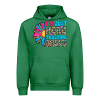 Emerald im just here trusting jesus Urban Hoodie - CowhideDigitalArt