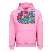 Fuchsia Pink im just here trusting jesus Urban Hoodie - CowhideDigitalArt