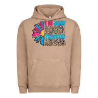 Pigment Burro im just here trusting jesus Urban Hoodie - CowhideDigitalArt