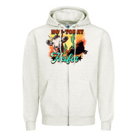 Oatmeal Heather Not today Heifer Zipper Hoodie - HowdyJamesFarm