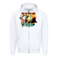 White Not today Heifer Zipper Hoodie - HowdyJamesFarm
