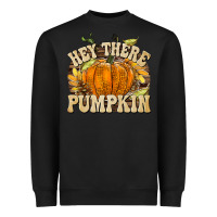 Black Hey There Pumpkin Heavyweight Sweatshirt - texasbilliewilder