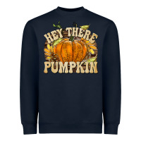 Navy Hey There Pumpkin Heavyweight Sweatshirt - texasbilliewilder