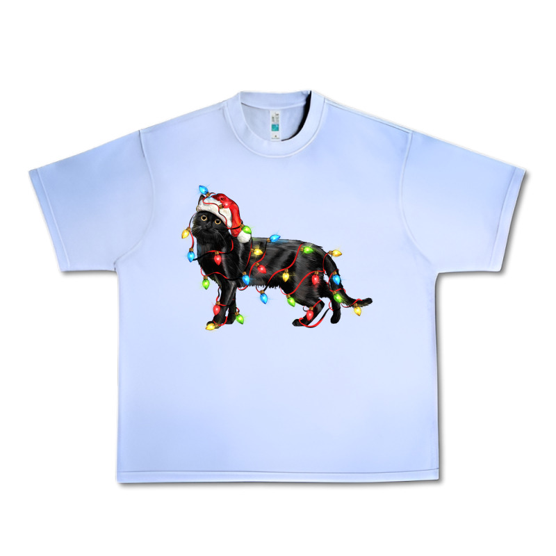 Christmas Bombay Cat Urban Heavy Tee by LillyAllenDesigns | Teevron