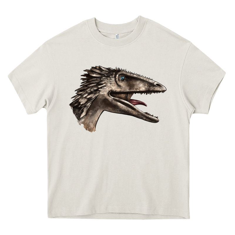 Deinonychus Face Heavy Core Tee by LillyAllenDesigns | Teevron