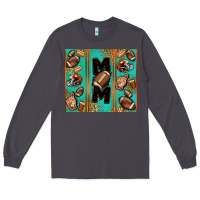 Smoke American football mom Long Sleeve Tee - Jasminsmagicworld