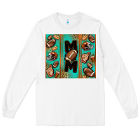 White American football mom Long Sleeve Tee - Jasminsmagicworld
