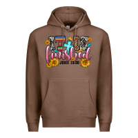 Chestnut it is finished john 19 30 Premium Hoodie - OliviaCreatesArt