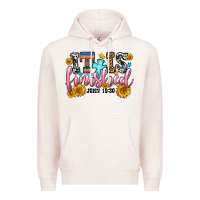 Pale Pink it is finished john 19 30 Premium Hoodie - OliviaCreatesArt