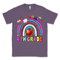 Lavender 4 th  grade Classic Tee - BundleAndBundleShop
