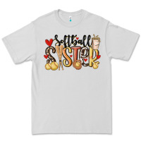 Dove Grey softball sister Premium Tee - MaliasSmallBusiness