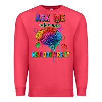 Cardinal ask me about neurodiversity Premium Sweatshirt - FaDigitalArtStudio