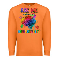 Carrot ask me about neurodiversity Premium Sweatshirt - FaDigitalArtStudio