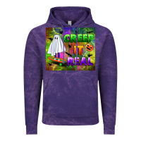 Cloud Purple creep it real Vintage Hoodie - BundleAndBundleShop