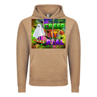 Vintage Coffee creep it real Vintage Hoodie - BundleAndBundleShop