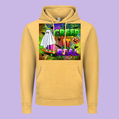 Creep It Real Vintage Hoodie Designed By Bundleandbundleshop