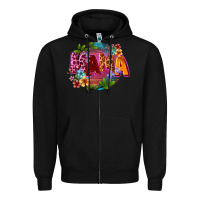 Black Mama Mother's Day Zipper Hoodie - CowGirlArtShop