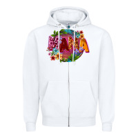 White Mama Mother's Day Zipper Hoodie - CowGirlArtShop