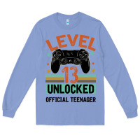 Colony Blue Level 13 Unlocked Official Teenager 13th Birthday Long Sleeve Tee - Bettercallsaul
