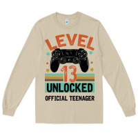 Mushroom Level 13 Unlocked Official Teenager 13th Birthday Long Sleeve Tee - Bettercallsaul