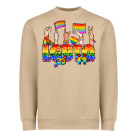 Mushroom LGBTQ+ Heavyweight Sweatshirt - NancyCooperArtShop