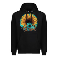 Black Simply Blessed Premium Hoodie - JahusDesignShop