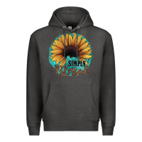 Charcoal Heather Simply Blessed Premium Hoodie - JahusDesignShop
