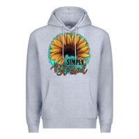 Heather Grey Simply Blessed Premium Hoodie - JahusDesignShop