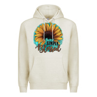 Oatmeal Heather Simply Blessed Premium Hoodie - JahusDesignShop