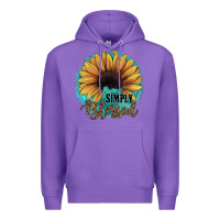 Purple Simply Blessed Premium Hoodie - JahusDesignShop