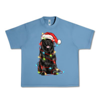 Pebble Blue christmas newfoundland dog Urban Heavy Tee - LillyAllenDesigns