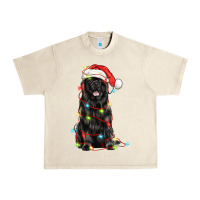 Sandshell christmas newfoundland dog Urban Heavy Tee - LillyAllenDesigns