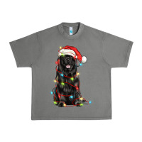Tornado christmas newfoundland dog Urban Heavy Tee - LillyAllenDesigns