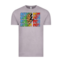 Vintage Zinc autism mom lightning bolt Vintage Tee - LillyAllenDesigns