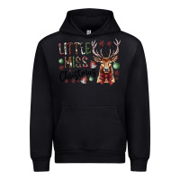 Black little miss christmas Urban Hoodie - CowhideDigitalArt