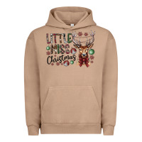 Pigment Burro little miss christmas Urban Hoodie - CowhideDigitalArt