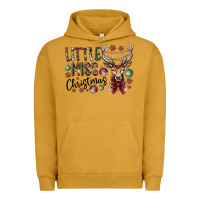 Pigment Peanut Butter little miss christmas Urban Hoodie - CowhideDigitalArt
