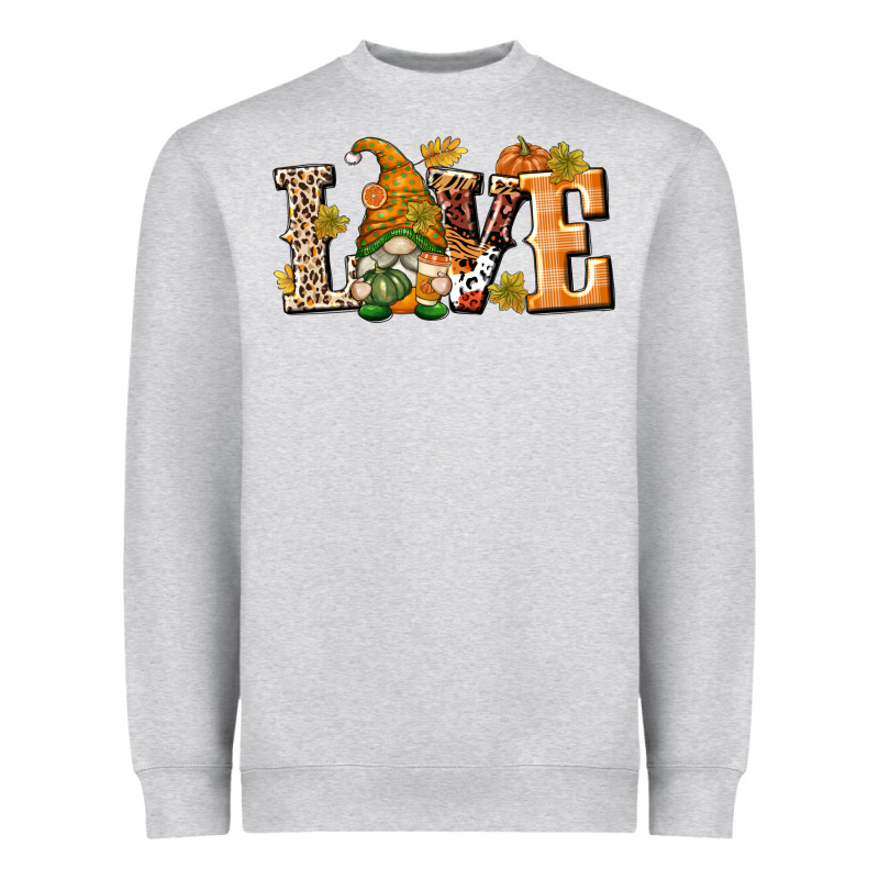 Love Gnome Heavyweight Sweatshirt by texasbilliewilder | Teevron