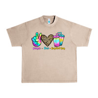 French Oak peace love loaded tea Urban Heavy Tee - JahusDesignShop