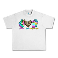 Lunar Rock peace love loaded tea Urban Heavy Tee - JahusDesignShop