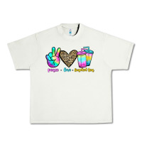 Pistachio peace love loaded tea Urban Heavy Tee - JahusDesignShop