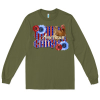 Army Green American Chicken Long Sleeve Tee - Bettercallsaul