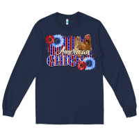 Navy American Chicken Long Sleeve Tee - Bettercallsaul